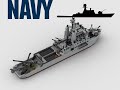 US Navy Destroyer | Lego MOC speed build  | 레고 | レゴ