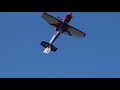 RC stunt flying plane at Daytona Beach Radio Control Association field.