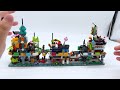 Micro Ninjago City Markets Review & Comparison to FULL-SIZED Ninjago City Markets! Set 40706 & 71799