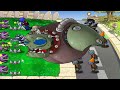 999 Gatling Pea Bomb vs 999 Giga Zomboss Attack Gargantuar - Plants vs Zombies Hack