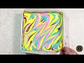 Cara Paling Mudah Lorek Kek Marble | DESIGN YOUR CAKE - Design #2