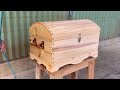 Treasure-Building Process With Secret Compartment Will Amaze You // Amazing Creative Wooden Crafts