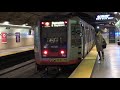 ⁴ᴷ San Francisco Muni Metro: (K) (L) (M) and (T) Trains at Forest Hill Station