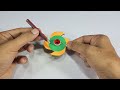 How to make Beyblade with launcher | High speed spinner