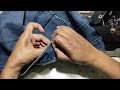 DIY Convert Old Jeans Into Skirt in just 6 MINUTES | Jeans To Skirt |
