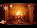 Fortnite Cozy Fireplace, Winterfest Fireplace 2022 (10 HOURS)