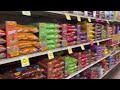 ASMR Grocery shop with Rebecca! (No talking version) Vlog style shopping trip & grocery haul!