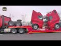 Extremely dangerous transportation skills Oversized trucks, oversized goods Heavy equipment work #20