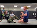 Female Nogi Rolling Commentary