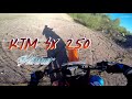 KTM SX250 vs Honda CR250R