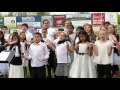 River Elementary School's 4th & 5th grade Chorus at The LI Ducks Game 2016
