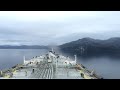 Rough Journey From Atlantic to Pacific via Strait of Magellan Suezmax Tanker