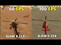 GTA 4 FPS COMPARISON 1 FPS VS 10 FPS VS 30 FPS VS 60 FPS VS 100 FPS