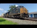 Railfanning Fairport, NY 7/27/2024 ft CSX 1852 and a meet!!! (Read Desc)