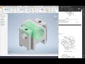 Simple 3D Modelling Part 4 Section A - Autodesk Inventor (Vice Body & Sliding Support Design)