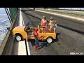 GTA 5 Water Ragdolls | SPIDERMAN Jumps/Fails ep.96 (Funny Moments)