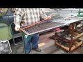 Fold-away plasma/cutting table