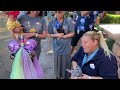 SURPRISING the Princesses with GIFTS at Disney World!! Will they be true to their character?