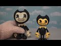 Bendy and the Ink Machine Action Figures Series 1 BATIM PhatMojo Stop Motion Unboxing Plush