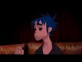 2d looking confused but with fitting music