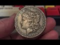 1892 P Morgan Silver Dollar. Put the coin under sunlight for two months