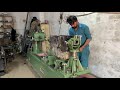 Tractor Engine Block Boring and Honing  || 4 Cylinder Engine Block Line Aligning and Bore Welding