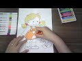 colorir A garota regando as plantas episódio 1