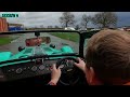 Caterham 420R on Track at a Very Wet Curborough Sprint Course