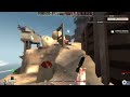 Playing against easy bots in TF2