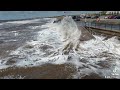 High tide on Crosby beach