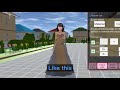 🦋 Tutorial How To Change The Design Of Dress (Sakura School Simulator)