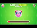 Guess the Pokemon by Emoji 🔥⚡ Pokemon Quiz | Monkey Quiz