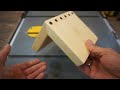 Wooden Corner Joints - Ahşap Köşe Birleştirme Teknikleri - Wood Joint Techniques