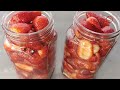 Without freezing!  No cooking!!  Keep strawberries fresh for up to 12 months!??  Suitable for winter