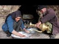 Ramadan Mubarak! Old Lovers are breaking fast in the Cave | Living in a Cave Like 2000 Years Ago
