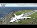 BIG PLANES VS SABA AIRPORT | Microsoft Flight Simulator 2020