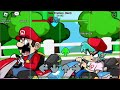 Playing fnf Mario madness v1 FULL GAME!