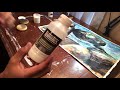 How I seal and protect my paintings - Gamblin cold wax and Spectrafix fixative