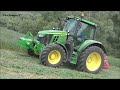 FALCIATURA IN COPPIA | JOHN DEERE 6120M + 6105RC | PÖTTINGER NOVADISC 305 + 265