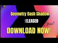 Geometry Dash Shadow Release Trailer (Fanmade Game)