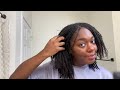 Microlocs Wash Day Routine | Dry Microlocs QUICK