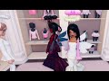 DRESS TO IMPRESS ON THE RUNWAY THEME:ANGEL IN ROBLOX-SIMS 4 WATCH OUT