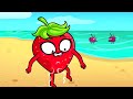 Beach Hacks for Rich vs Poor Vegetables || What Is Hidden in the Sand || Avocado Couple