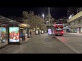 Night Life At Manchester piccaddily. 4K