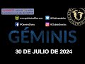 Horóscopo Diario - Géminis - 30 de Julio de 2024.