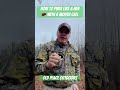 How to Purr with a Turkey Mouth Call - Simple Mouth Calling techniques #turkeyhunting #turkeycall