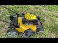 Accensione e prova su campo del tosaerba FF Group - Rasaerba 4 in 1 #Lawnmower grandi  superfici