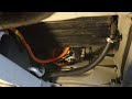 2013 Tesla Model S - A/C Hose vs Battery Location