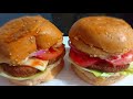 KFC Style Crispy Chicken Patty Burger | Homemade Is The Best | Cook With Lubna
