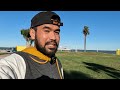 ស្ទូចត្រីលើទឹកដីអាមេរិក-Fishing at Seawolf park Galveston tx